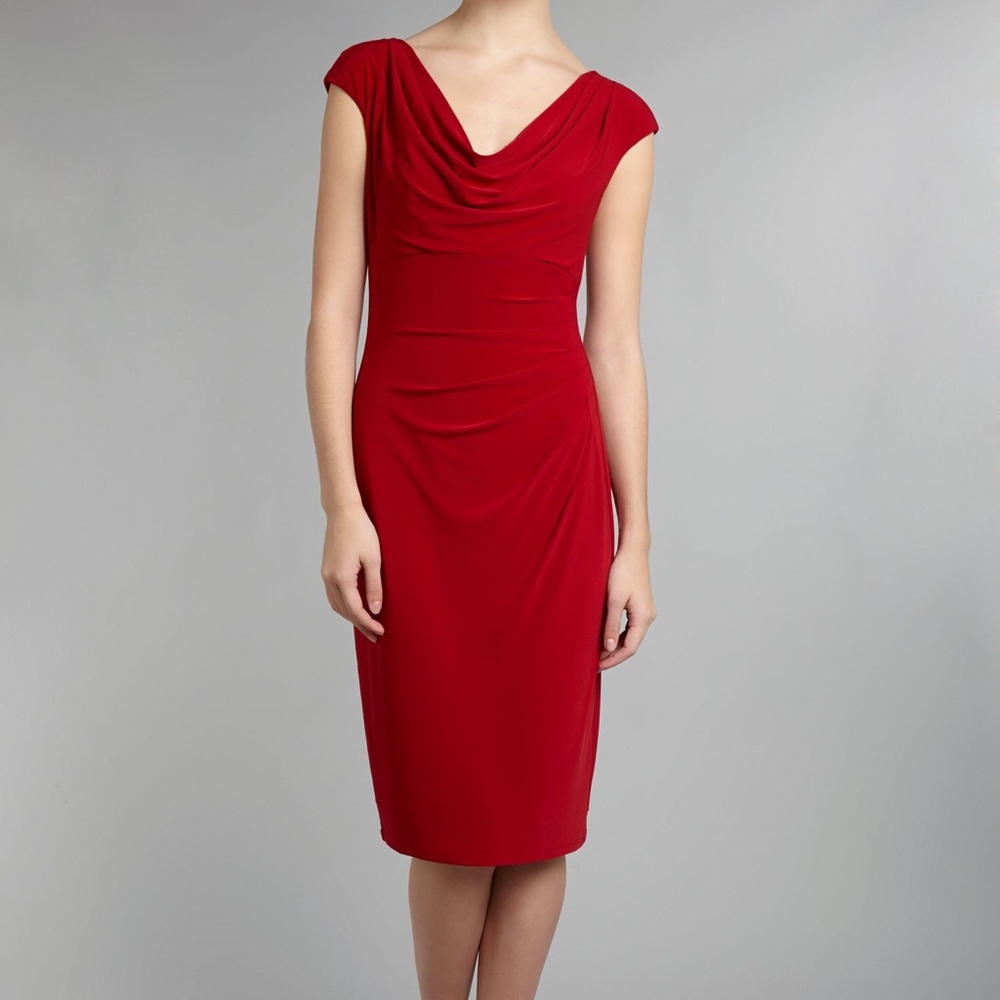 Ralph Lauren Cowl Neck Dress